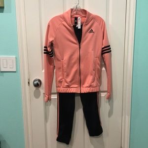 1 peach color set outfit from Adidas